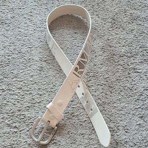 Armani Exchange Genuine Leather Belt